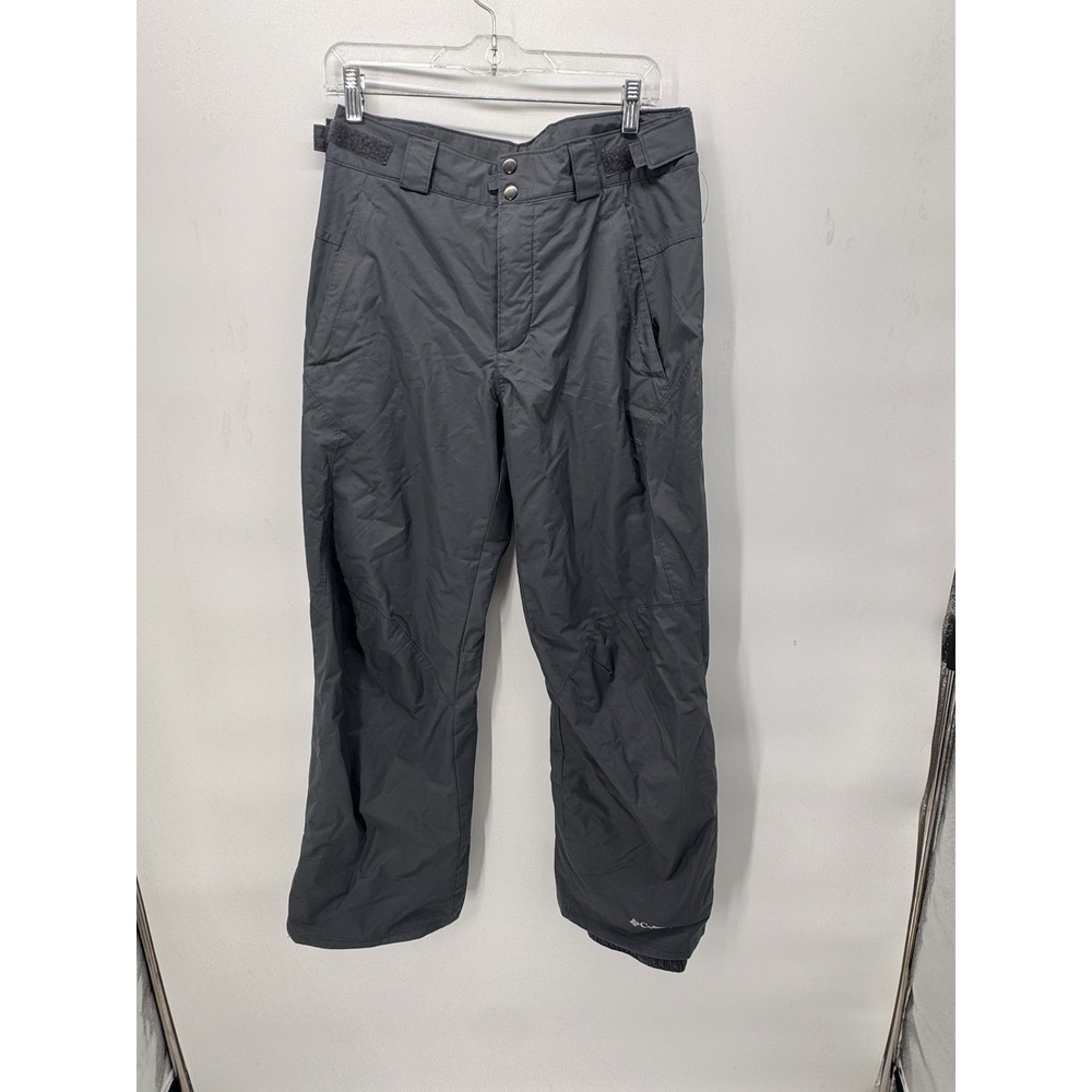 Columbia Snow Pants Mens Small Short Black Insulated Omni Tech Ski‎ Snowboard